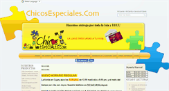 Desktop Screenshot of chicosespeciales.com
